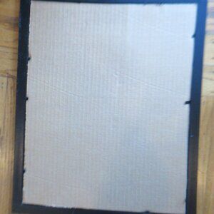 One Large Black Frame, 15.5" x 12.25"